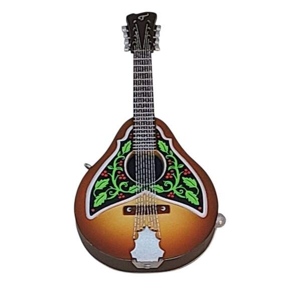 MERRY MANDOLIN - 2024 Hallmark Keepsake Miniature Ornament - MAGIC - NEW - Picture 1 of 11